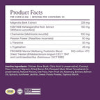 Fera Pets Dog Calming Chews - Anxiety Relief Support - Promotes Relaxation - Ashwagandha & Priome® Mental Wellbeing Postbiotic Blend - 90 Soft Chews
