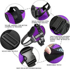 JSXD Dog Harness,No-Pull Service Dog Harness with Handle Adjustable Outdoor Pet Dog Vest 3M Reflective Nylon Material Vest for Breeds,Easy Control for Small Medium Large Dogs