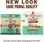 Primal Freeze Dried Dog Food, Pronto Mini Nuggets, Chicken; Scoop & Serve, Complete & Balanced Meal;Also Use As Topper or Treat; Premium, Healthy, Grain Free, High Protein Raw Dog Food (25 oz, 2-Pack)
