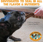 Beef Heart for Dogs - Dehydrated Beef Jerky Dog Treats - Single Ingredient Treat for Training or Reward - 100% Natural Treats - 3.5oz