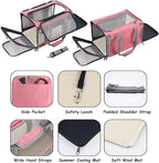 Dog Soft-Sided Carriers Cat Soft-Sided Carriers Dog Carriers Cat Travel Carrier Dog Travel Bag Reptile Carrier Squirrel Carrier Guinea Pig carrierLarge Pink