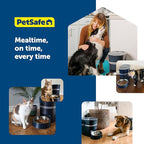 PetSafe Smart Feed - Electronic Pet Feeder for Cats & Dogs - 6L/24 Cup Capacity - Programmable Mealtimes - Alexa, Apple & Android Compatible - Backup Batteries Ensure Meal Delivery During Power Outage