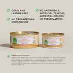 Open Farm Canned Cat Food, Paté for Complete & Balanced Nutrition, Grain-Free and Legume-Free Wet Cat Food, Harvest Chicken Recipe, 2.8oz Cans (Case of 18)