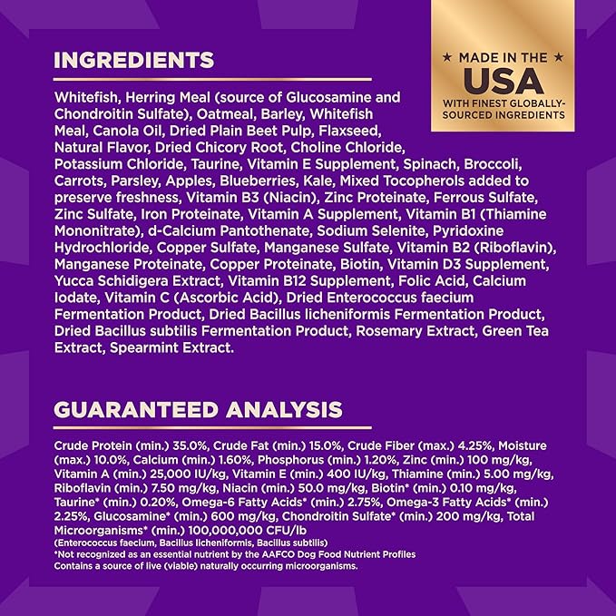 Wellness CORE+ (Formerly RawRev)Grained Dry Dog Food, Ocean Recipe with Freeze Dried Whitefish, 18 Pound Bag