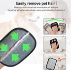 Pet Hair Removal Glove, Magic Brush Pet Hair, Cat Comb, Washable Reusable Dogs Cats Hair Gloves for Furniture, Bed, Sheets, Couch, Clothes, Carpet, Car Seat, Pet Grooming, Curtain (1PCS)