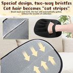 Pet Hair Remover Gloves,Electrostatic Removal for Pet Hair,Reusable Cat & Dog Grooming Gloves for Clothing/Couch/Furniture/Carpet/Car Seat(2Pcs)