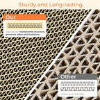 ComSaf Cat Scratcher L Shape, 25" Cat Scratching Post for Indoor Cats Adults with Cat Scratch Box and Cat Sratching Board, Vertical Wall Cat Scratch Pad Bed