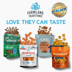Farmland Traditions The Good List Air-Dried Dog Food, Premium Chicken & Bone Broth for Dogs, Protein Rich & Grain-Free Nutrition, 1 Pound Bag