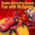 LEGEND SANDY Dog Toys for Aggressive Chewers, Large Dog Toys to Keep Them Busy, Interactive Pet Toys, Squeaky Puppies Toys, Tug of War Puppy Toy, Crinkle Doggeis Toy