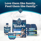 Blue Buffalo Tastefuls Flaked Wet Cat Food, Made with Natural Ingredients, Tuna, 3-oz Cans (24 Count)