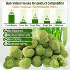 Cat Grass Teething Sticks, 3.52Oz Edible Freezed Drying Cat Grass Treats, Cats Snacks for Hairball Removal and Dental Care