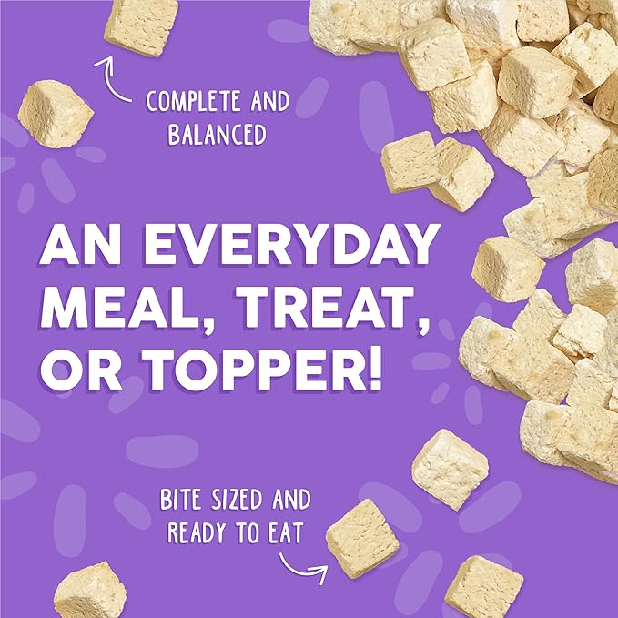 Weruva Cat Freeze Dried, Paw Lickin' Chicken with Chicken Breast, 7oz Bag