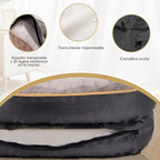 JOYELF Medium Memory Foam Dog Bed Orthopedic Dog Bed & Sofa with Removable Washable Cover and Squeaker Toy as Gift