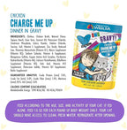 Weruva B.F.F. OMG - Best Feline Friend Oh My Gravy!, Chicken Charge Me Up with Chicken in Gravy, 2.8oz Pouch (Pack of 12)