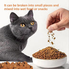 Hairball Treats for Cats - Hairball Remedy Chews with Omega 3&6, Psyllium Husk, Zinc & Biotin - Salmon Flavor for Hairball Control, Digestive Health & Skin Support, 100ct (ND-044)