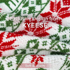 KYEESE Dog Christmas Sweater Small Dog Christmas Sweater Warm Dog Clothes Stretchy Dog Coats Soft Dog Sweater for Small Dogs Male Puppy Sweater Warm Dog Christmas Outfit