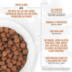 Tiki Cat Born Carnivore High Protein, Deboned Chicken & Egg, Grain-Free Baked Kibble to Maximize Nutrients, Dry Cat Food, 11.1 lbs. Bag