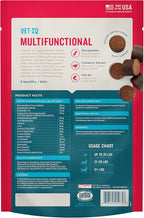 VetIQ 8-in-One Multifunctional Supplement for Dogs, Supports Hip & Joint, Urinary Tract, Immune System, Skin Health and Heart Health, Soft Chews, Made in The USA, 60 Count (Pack of 2)