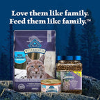 Blue Buffalo Wilderness Natural Adult Dry Cat Food, High-Protein and Grain-Free Diet, Supports Healthy Muscle Development and a Healthy Immune System, Chicken, 12-lb. Bag