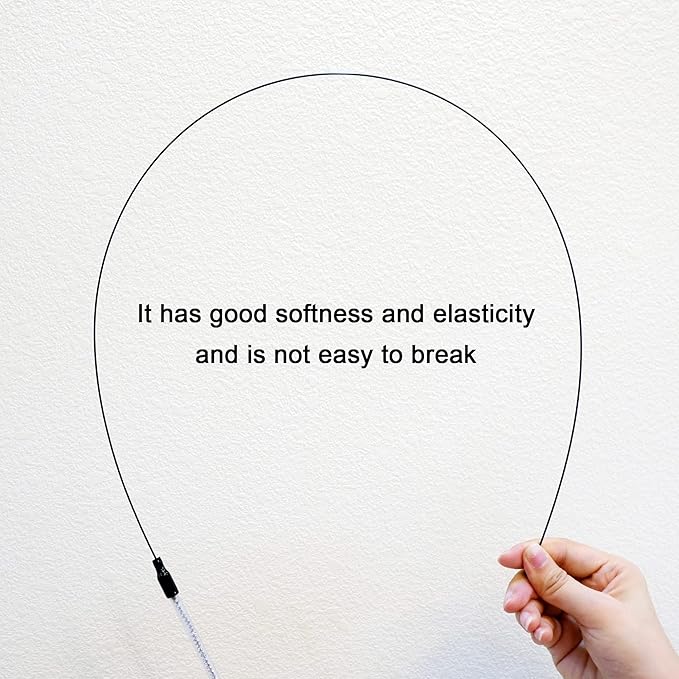 TTcat Cat Wand Toys,Interactive Bird Simulation Toy Set,Fishing Pole,35'' Flexible Steel Wire and 4Pcs Feather Refills,Teaser Toys for Indoor Cat and Kitten.