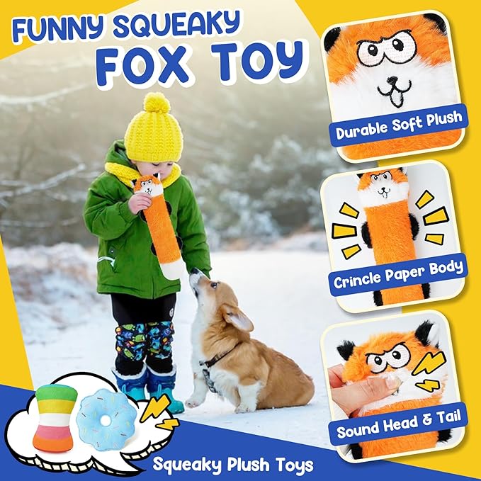 Puppy Toys for Teething, 9 Pack Interactive Dog Toys for Small Dogs, Puppy Chew Toys for Boredom with Rope Toys, Treat Ball and Cute Squeaky Toys