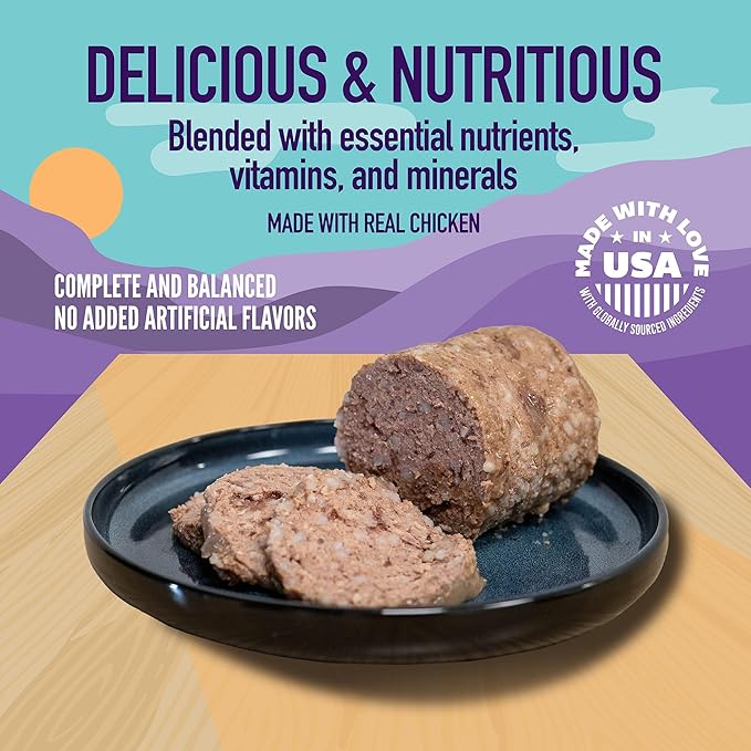 A Strong Heart Wet Dog Food, Chicken & Rice Dinner - 13.2 oz Cans (Pack of 12), Made in The USA with Real Chicken