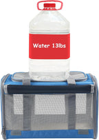 Large Cat Carriers Dog Soft Sided Carriers Cat Soft Sided Carriers Airline Approved Kitten Carrier Reptile Carrier Squirrel Carrier Guinea Pig Carrier(Large_Blue)