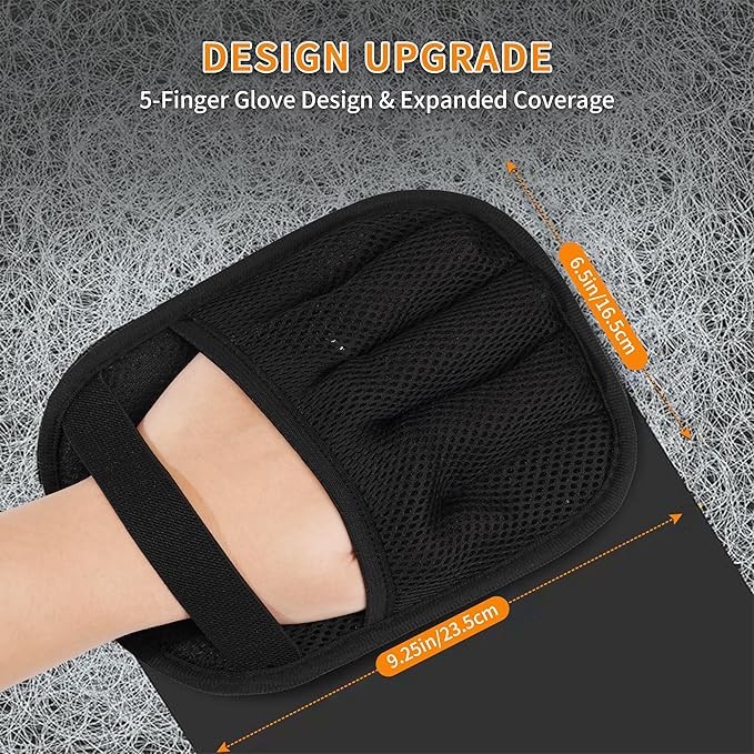 3PCS Pet Hair Removal Glove for Cats & Dogs, Upgraded Five-Finger Electrostatic Pet Hair Remover Glove, Reusable Magic Brush Pet Hair Removal Tool for Laundry, Couch, Carpet & Car Seat