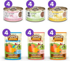 Weruva Canned Cat Food and Pumpkin Pouches for Kittens Variety Pack – Pumpkin Patch & Kitten Zoomies, 24 Count