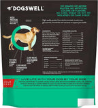 DOGSWELL 100% Grilled Meat Dog Treats, Made in The USA with Glucosamine, Chondroitin & New Zealand Green Mussel for Healthy Hips, 20 oz. Duck