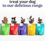 Pet Treats, Air-Dried, Natural, Limited Ingredient Dog Treat, Free Range, Grain Free Dog Treats, Toppers, Snacks, Beef & Parmesan 2.8 oz