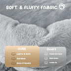 MoNiBloom 54 Inch Cat Tree Tower for Indoor Cats Large Adults, Cat Tower with Scratching Post, Multi-Level Furniture Activity Center with Cat Condo Pet Play House, Light Grey