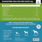 Caniclean Seaweed for Dogs Teeth - Dog Tartar Removal Tool, Plaque Remover, and Breath Freshener - Get Plaque Off Dogs Teeth Naturally. 14oz/396g.