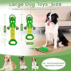 Squeaky Dog Toys for Large Dogs, Interactive Dog Toys to Keep Them Busy, Puppy Chew Toys for Teething, Dog Tug of War Toys, Puppy Teething Toys