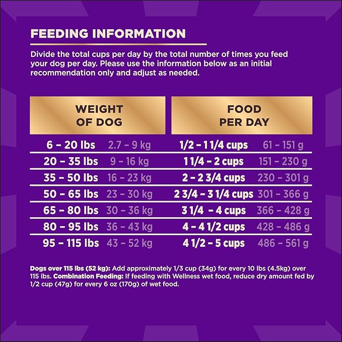 Wellness CORE+ (Formerly RawRev) Grained Dry Dog Food, Ocean Recipe with Freeze Dried Whitefish, 4 Pound Bag