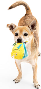 Dog Toys | Plush Toy Mahi Mahi Stuffed Animal for Dogs | Small Eco Friendly Toy - Easy to Clean and Made from Non Toxic Materials