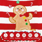 PETCARE Christmas Dog Costume Pet Sweater Vest Cute Bear Red Striped Cat Sweaters Warm Winter Dog Clothes for Small Medium Large Dogs Cats Ugly Xmas Puppy Doggy Chihuahua Yorkie Outfits