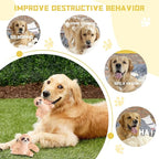 Interactive Squeaky Dog Toys Plush Sloth Dog Toy, Stuffing Woodland Friends Burrow, Squeaky Plush Dog Toy for Small Medium Large Dogs (Large)