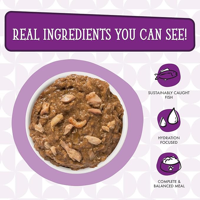 Weruva Cats in The Kitchen, La Isla Bonita with Mackerel & Shrimp Au Jus Cat Food, 6oz Can (Pack of 24)