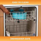 Neater Pet Brands Extra Large Water Bowl for Dogs, Outdoor Dog Water Bowl (2.25 Gallon Extra-Large Capacity), Big Trough Style Food Dish for Indoors or Outside, No Spill Large Dog Bowls, Aquamarine