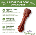 Wellness WHIMZEES Value Box Dog Dental Treats, Natural Chews, Small Size, (89 Count)