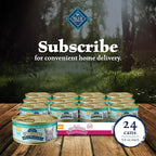 Blue Buffalo Wilderness Flaked Chicken & Trout Adult Wet Cat Food, 5.5 oz., Case of 24