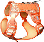 AUROTH Tactical Dog Harness for Large Dogs No Pull Adjustable Pet Harness Reflective K26 Working Training Easy Control Pet Vest Military Service Dog Harnesses