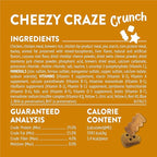 Purina Friskies Cat Treats, Party Mix Cheezy Craze Crunch - (Pack of 10) 2.1 oz. Pouches