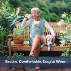 Dog Carriers for Small Dogs, Front Facing Dog Sling Carrier, Hands Free Cat Carrier, Size Adjustable, Reducing Back Pain, Premium Cotton, Safe and Soft Dog Carrier (Regular, Baby Blue)