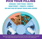 Outward Hound by Nina Ottosson Lickin’ Layers Small 3-in-1 Dog Puzzle Feeder, Lick Mat & Slow Bowl – Puppy Enrichment Toy for X-Small & Small Dogs, Dishwasher Safe, Holds 1.5 Cups of Wet or Dry Food