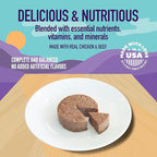 A Strong Heart Wet Puppy Food, Chicken & Beef Dinner - 5.5 oz Cans (Pack of 24), Made in The USA with Real Chicken & Beef