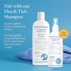 Veterinary Formula Flea and Tick Spray for Dogs, 8 oz – Easy-to-Use Dog Flea Spray, Kills on Contact, Prevents Egg & Larval Development for 14 weeks