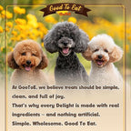 Gootoe Turkey Tendon Dog Treats, Rope (M) 1 lb, USA-Sourced Turkey Tendon, Natural Snack, Premium Puppy Chews, Hypoallergenic, Rawhide Free, Reseal Value Bag, Sizes for Medium Dogs