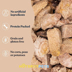 hotspot pets Freeze Dried Tuna Treats for Cats & Dogs - Made in USA, 1lb Value Bag, Single Ingredient, All Natural -Healthy, High Protein, Perfect for Training, Topper or Snack